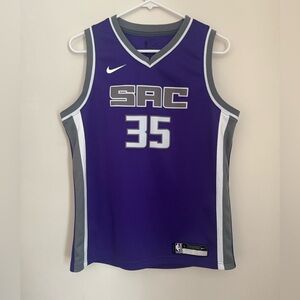 Nike Dri-FIT Sacramento Kings Marvin Bagley III #35 NBA Youth Jersey Size Large